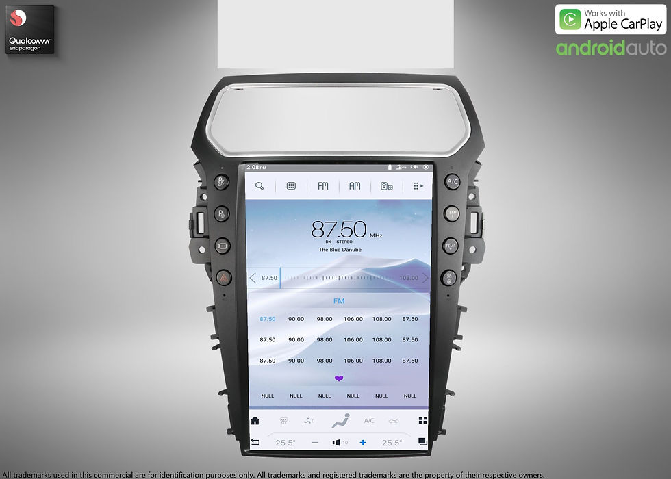 Μικρογραφία: 2011-2019 Ford Explorer 14.4" Android Navigation System Apple CarPlay