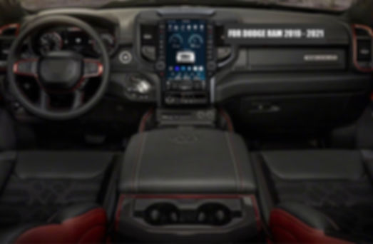 13.6” Android 12 Vertical Screen Navigation Radio for Dodge Ram 2019- 2021