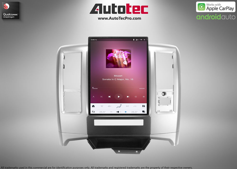 Thumbnail: Dodge Caravan 2008-2018 OEM Fit 8" HD Touch Screen Navigation System