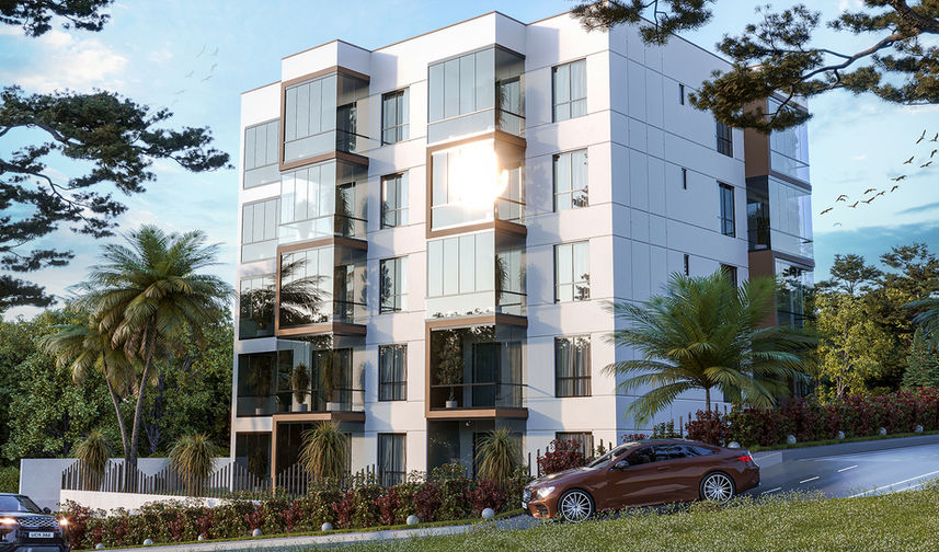 blox residance dış görünüm, şehir içi modern yaşam, kompakt konut projesi