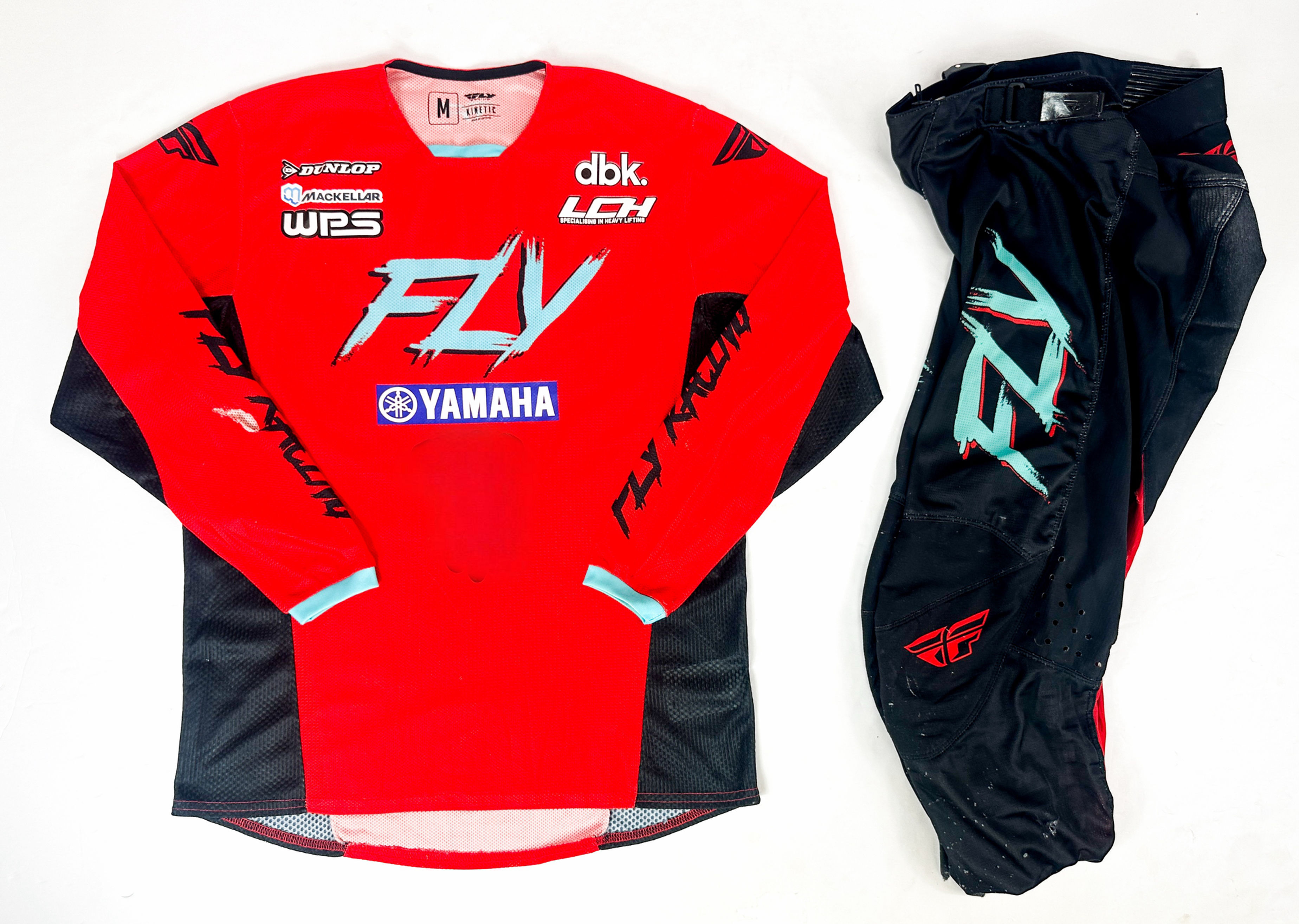 Fly Kinetic Mesh red/teal gear combo (30/M)