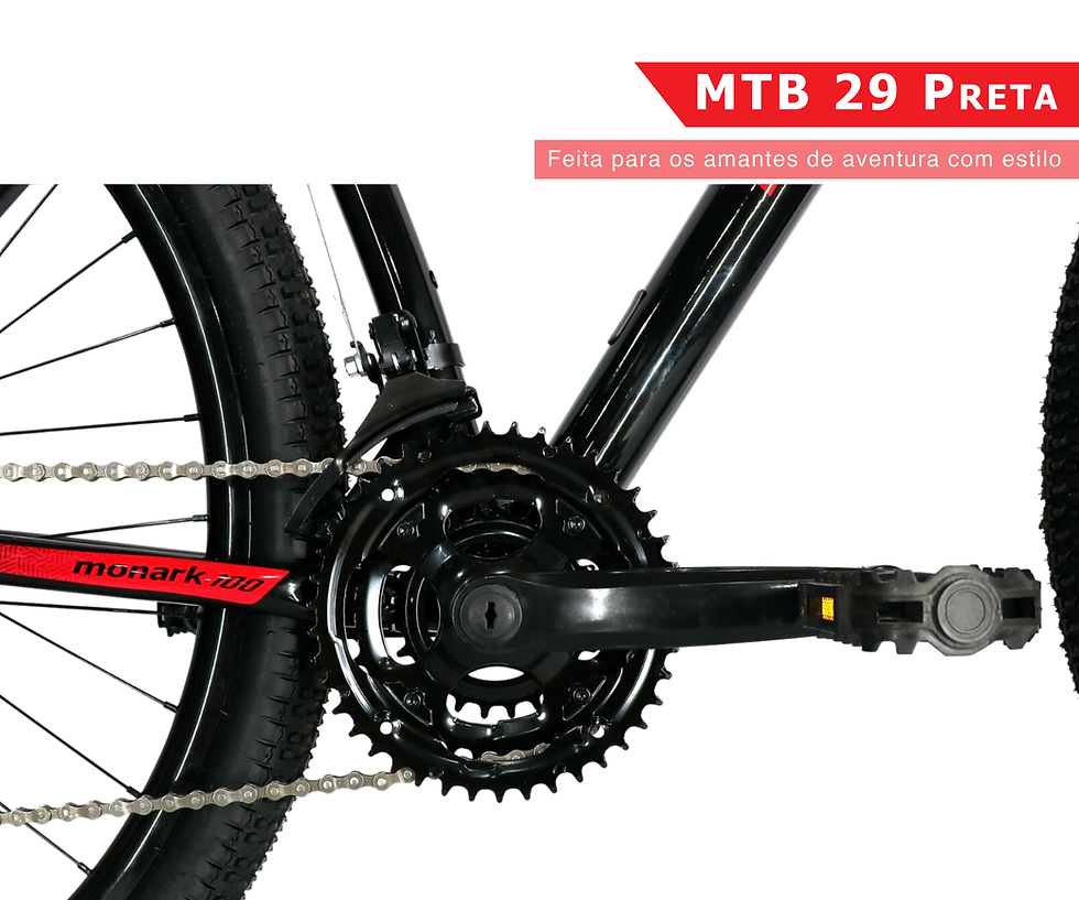 Bicicleta Monark MTB 29 Preta 4