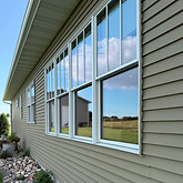 Reflective Windows on a residential property
