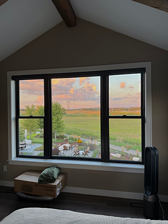 Sunset Window Picture