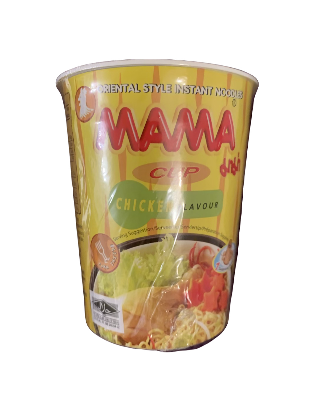 NUDLER I KUPP m/kylling