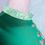 Thumbnail: Embroidered Dress with Chirpy Bird in Emerald