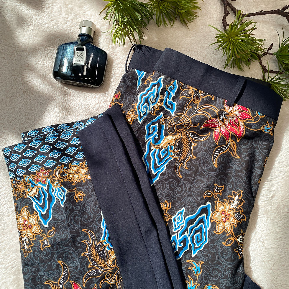 Thumbnail: Cress Silk Embossed Jacket in Oceania with Printed Oriental Brocade Lining
