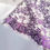 Thumbnail: Mandarin Collar Lace Qipao Top with Stretch Inner in Violet