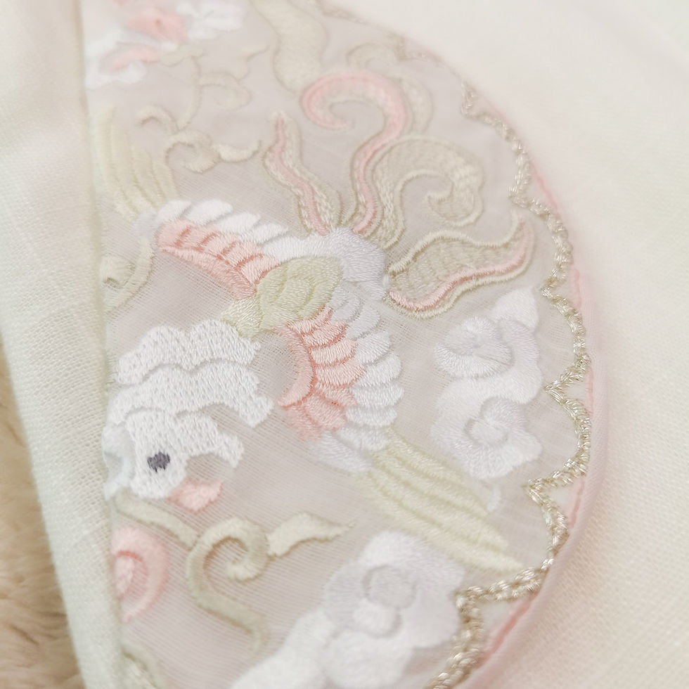 Thumbnail: Italian Cotton Shorts with Embroidered Pocket Flaps