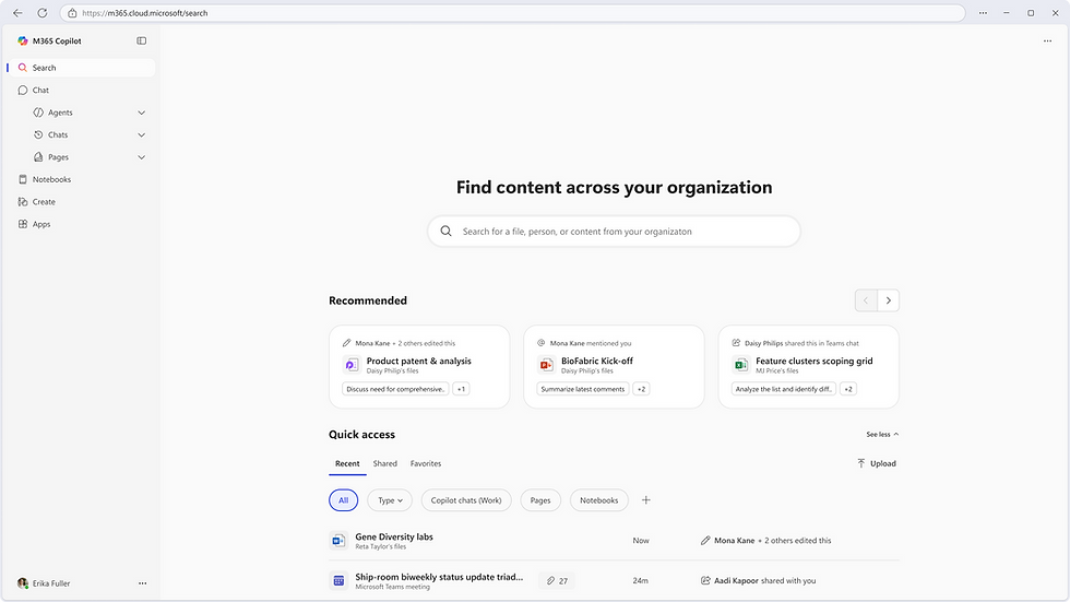 Fig: New Office Home Page