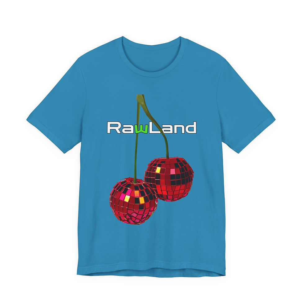 Thumbnail: Disco Cherry Tee — 'RawLand' Graphic T-Shirt