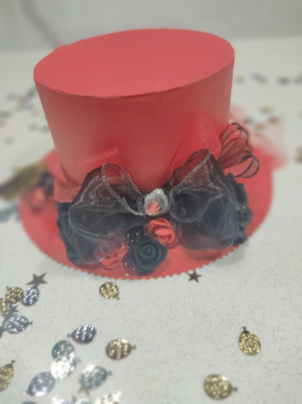 Thumbnail: Handmade Mothers Day Women Elegant hard top hat