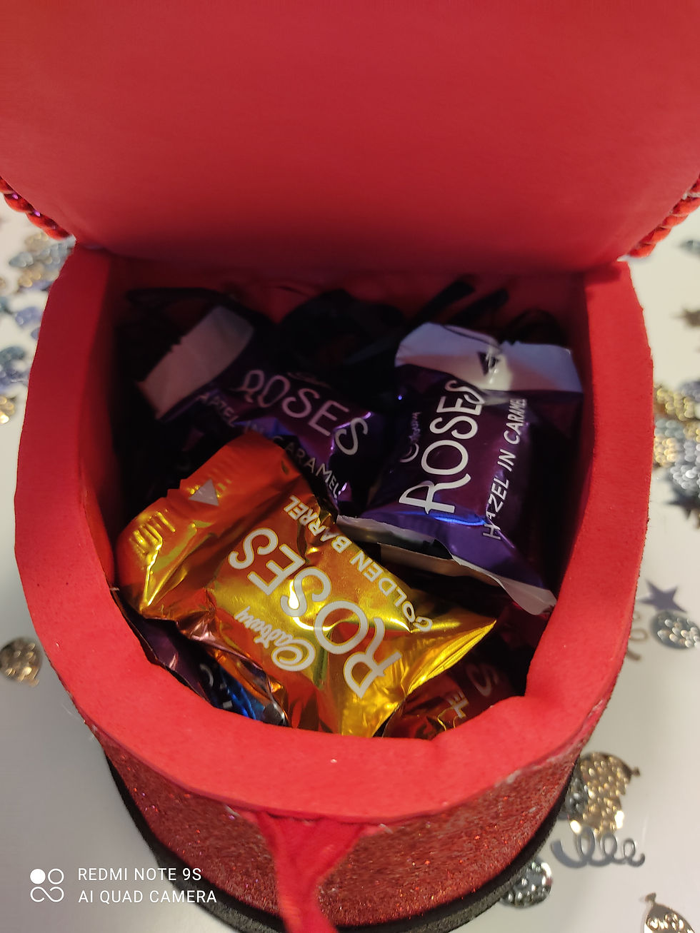 Thumbnail: High Heels women shoes with chocolate gift