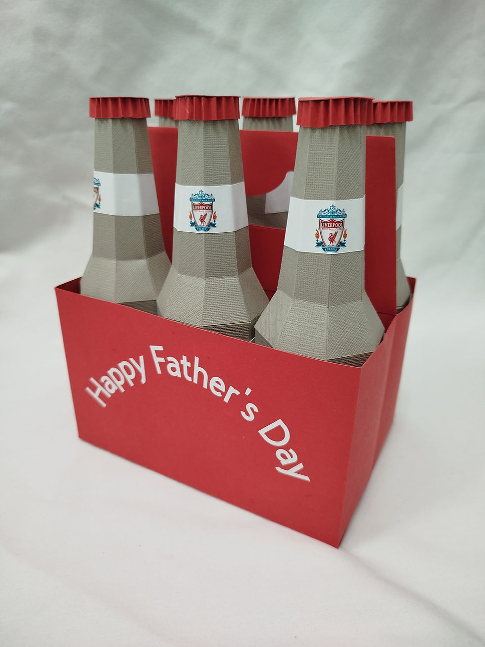 Thumbnail: Liverpool Beer case sweets holder with fillable bottles