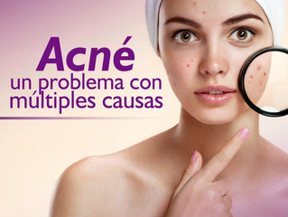 Acné un problema con múltiples causas