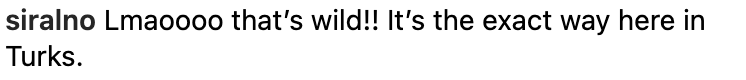 A caption from someone from turks