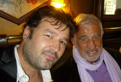 Jean-Pierre_Danel_Jean-Paul_Belmondo_-_4_octobre_2013,_pour_l'opération_caritative_au_profit_des_ani