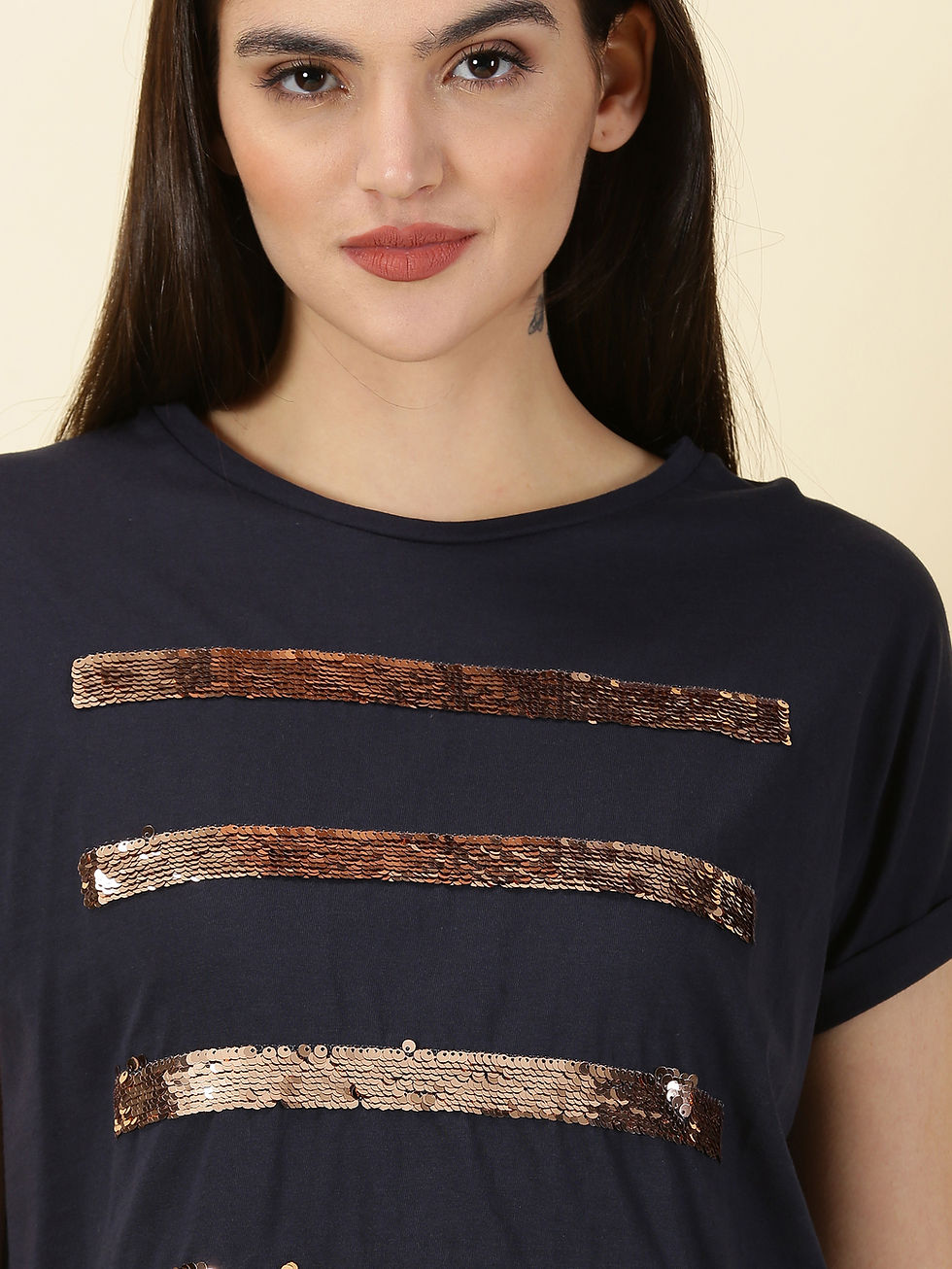 Thumbnail: Navy Sequins Top