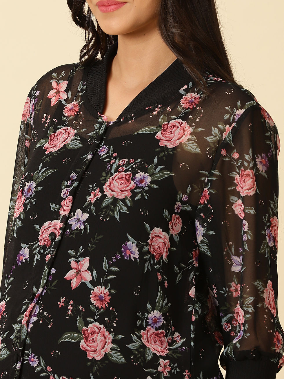 Thumbnail: Georgette Shrug Tunic