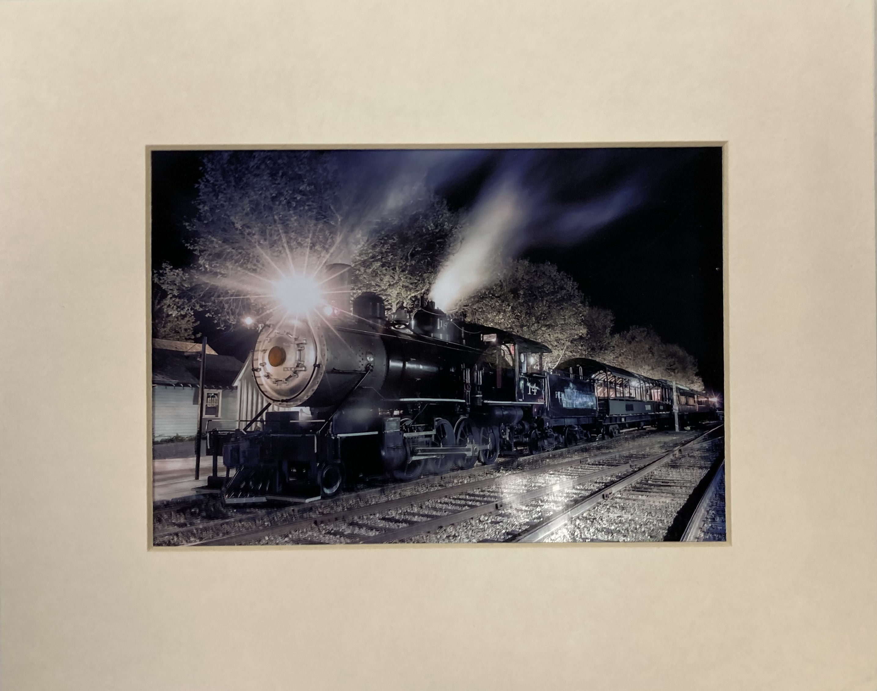 Steam Train by Bob Crum