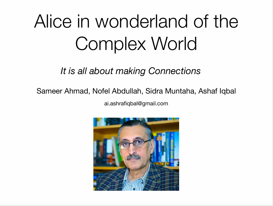 Alice in the Wonderland of the Complex World