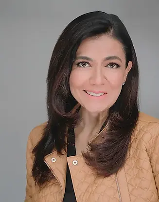 es una fotografia de la psicologa Cathy Calderón de la Barca