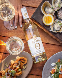Giesen 0% Sauvignon Blanc - bottle food flatlay - 2021 EC0743 4x5.jpg