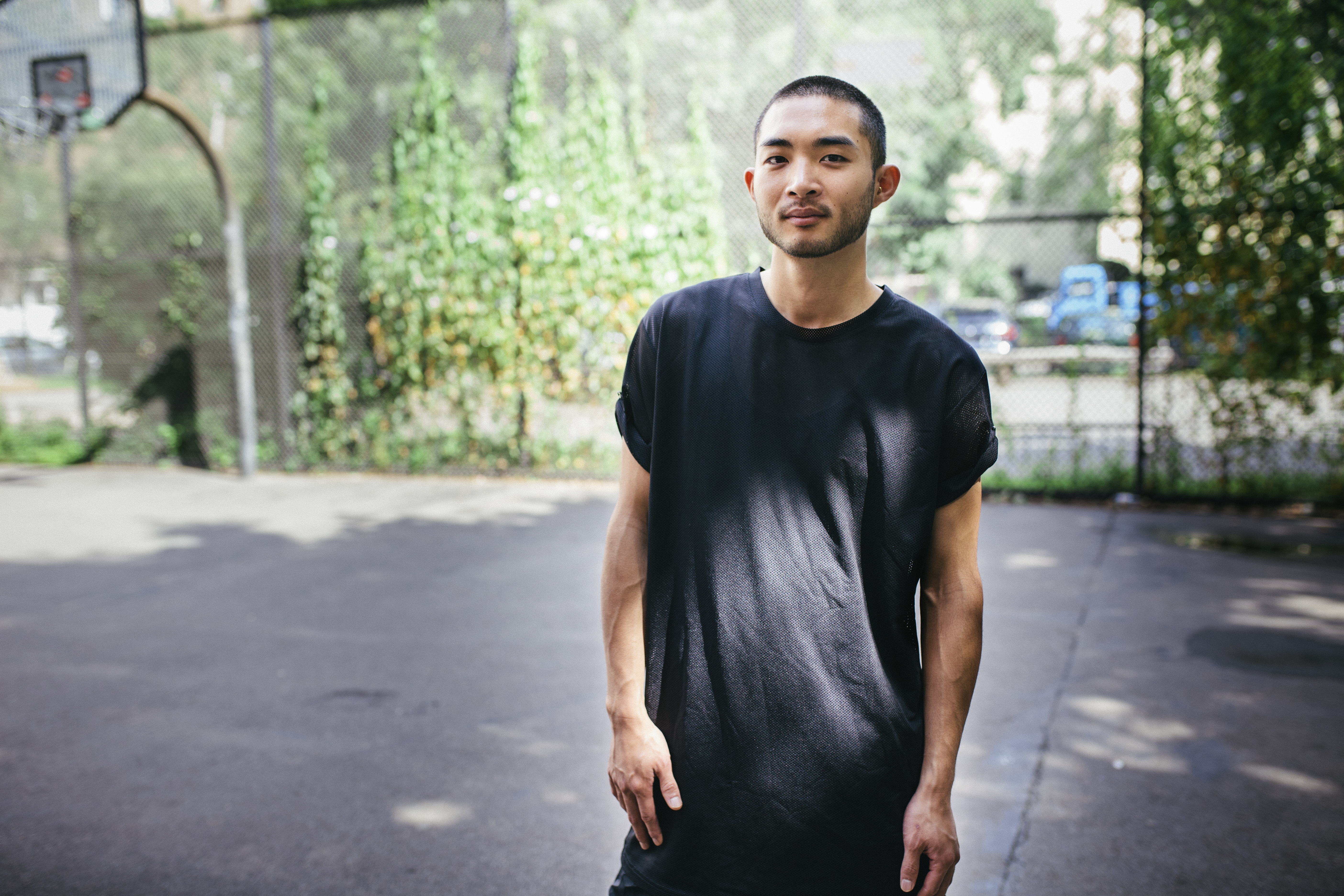 Portrait in Basketball Court
