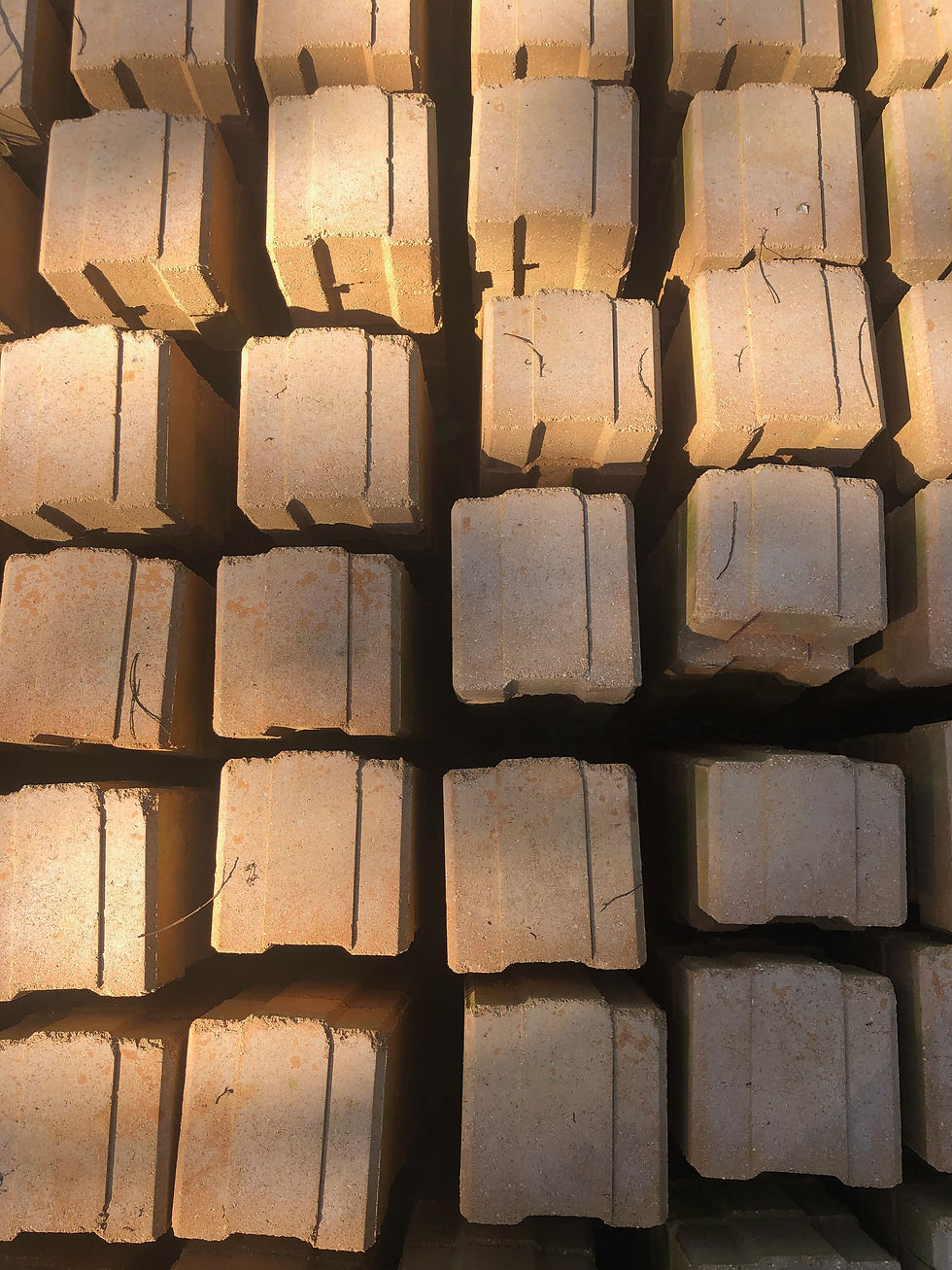 Compressed bricks