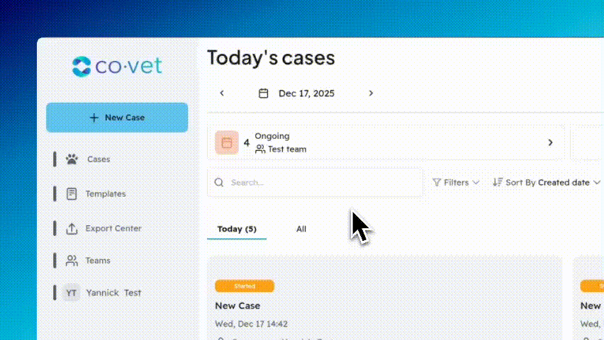 New case flow UI.gif