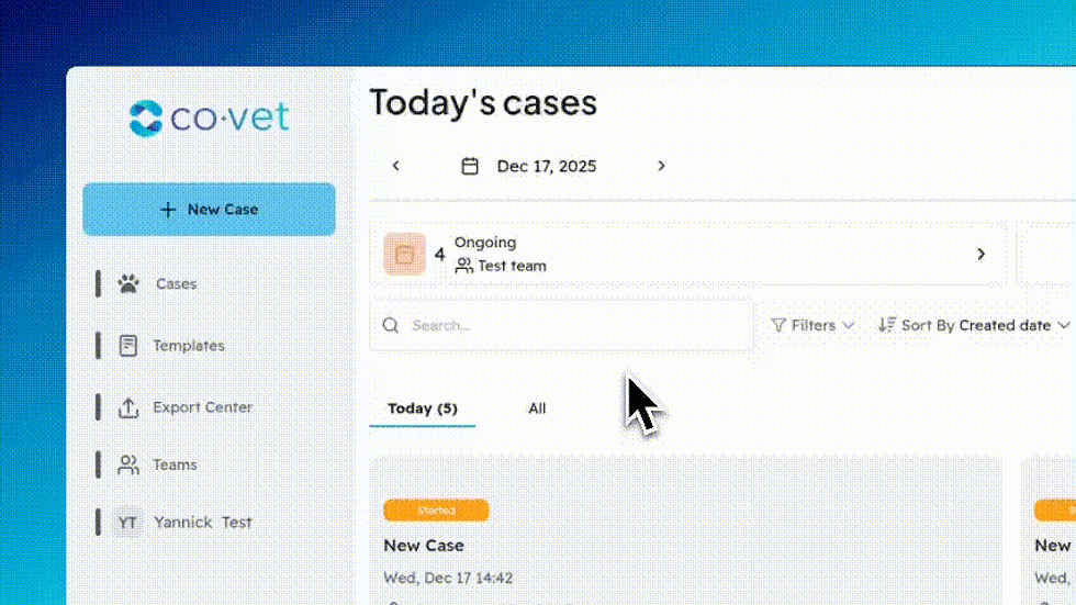 New case flow UI.gif