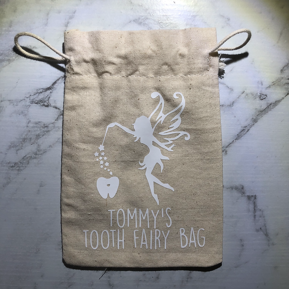 Custom Tooth Fairy Bag