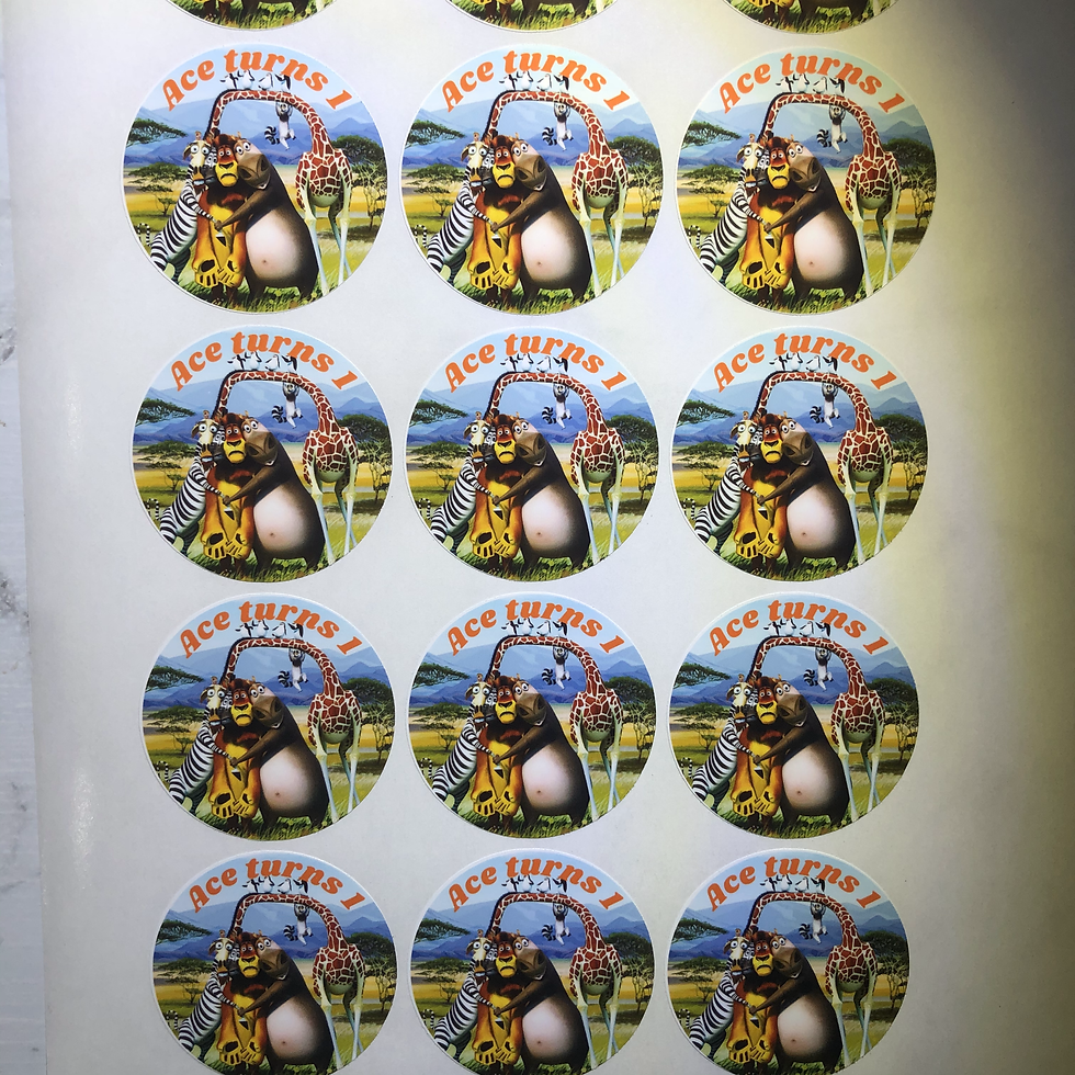 Thumbnail: Round Decals per sheet