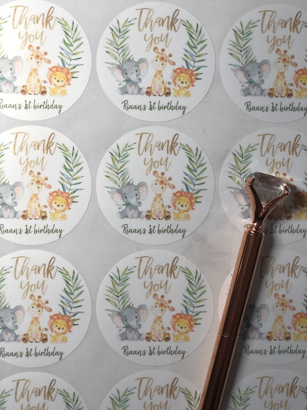 Thumbnail: Round Decals per sheet