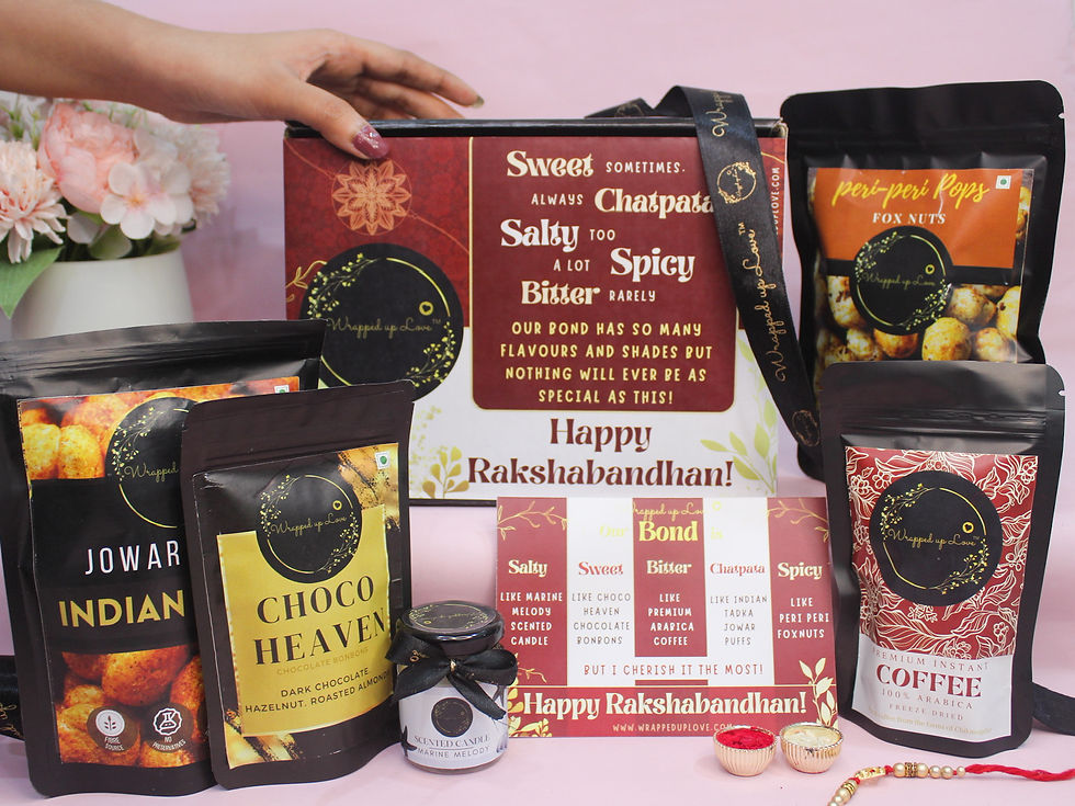 Rakshabandhan gift box ( flavours of love)