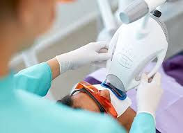 teeth whitening procedure