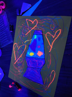 Black Light Lava Lamps-2025