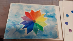 In Progress Color Wheel Lesson