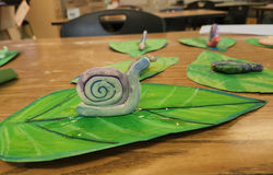 Snail Sculptures-1st Grade_edited