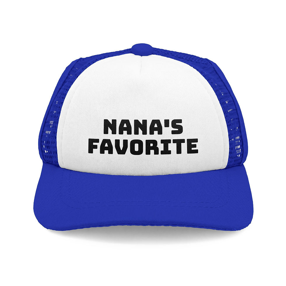 Thumbnail: Nana's Favorite Dog Foam Trucker Hat
