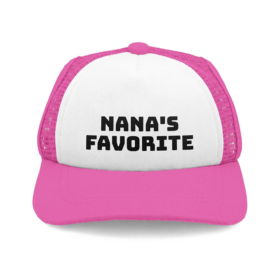 Thumbnail: Nana's Favorite Dog Foam Trucker Hat