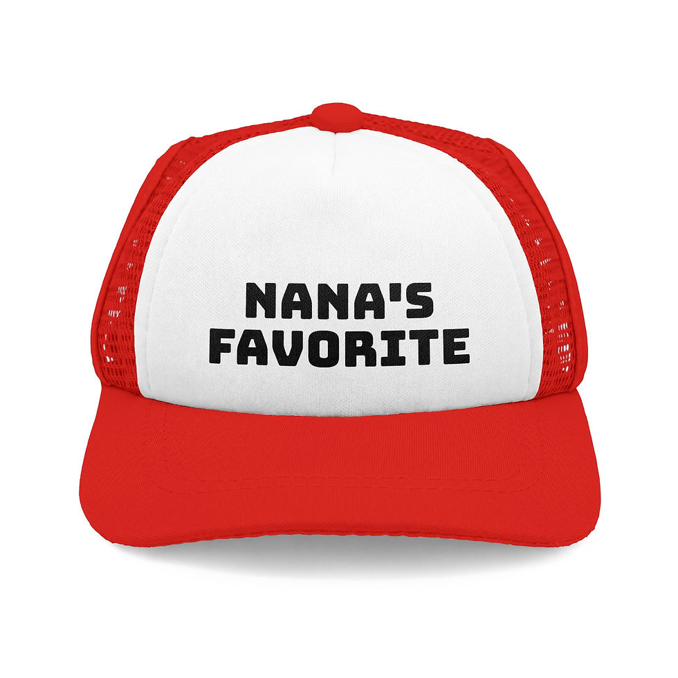 Thumbnail: Nana's Favorite Dog Foam Trucker Hat