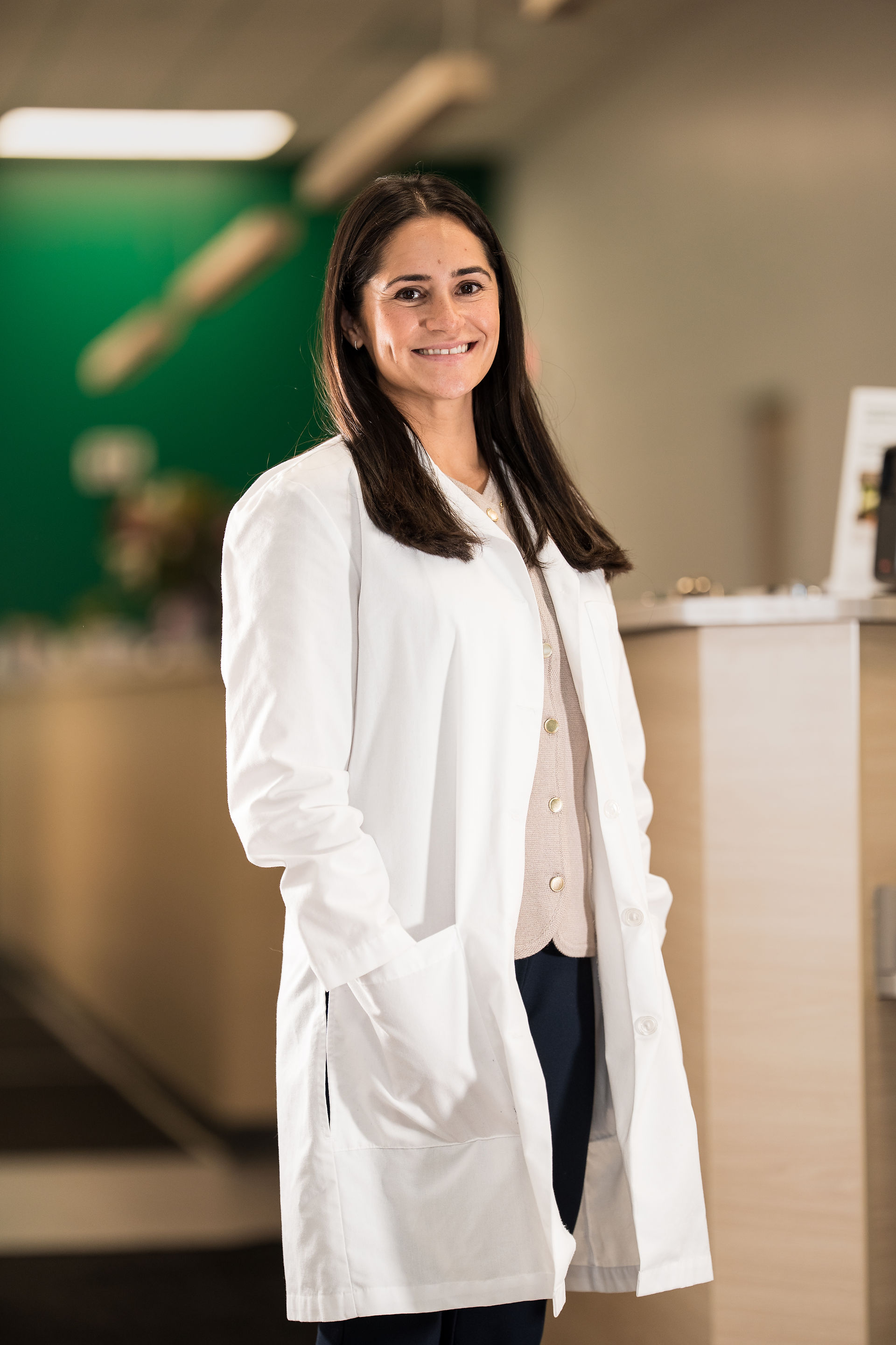 Corporate photography in a clinic setting