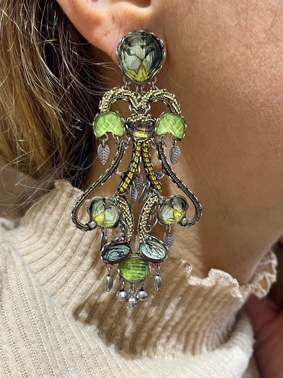 Miniatura: AYALA BAR orecchini Fields of Gold R1787