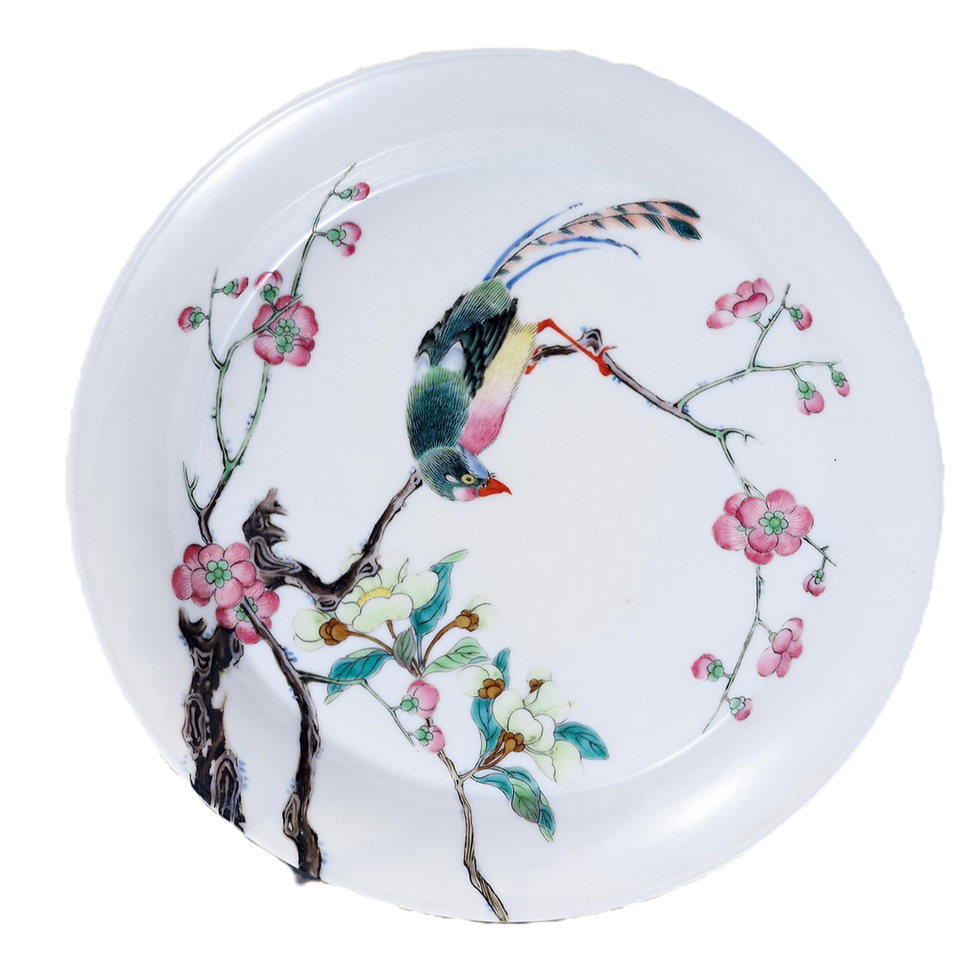 Authentification d'un plat Famille Rose d'époque Yongzheng : Une étude de cas en matière d'expertise