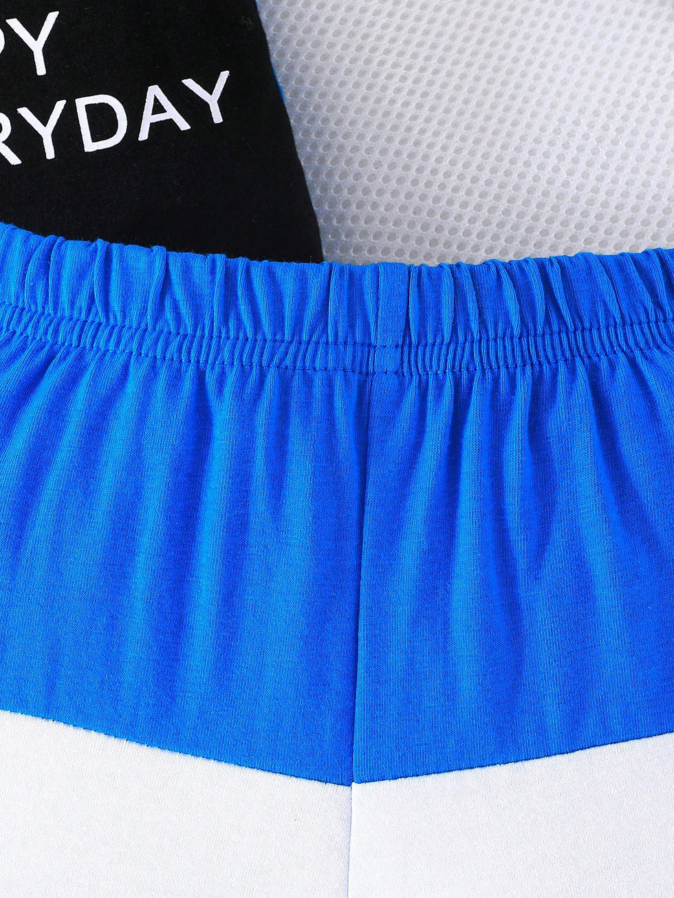 Thumbnail: Baby Boy Colorblock Letter Graphic Tee & Shorts
