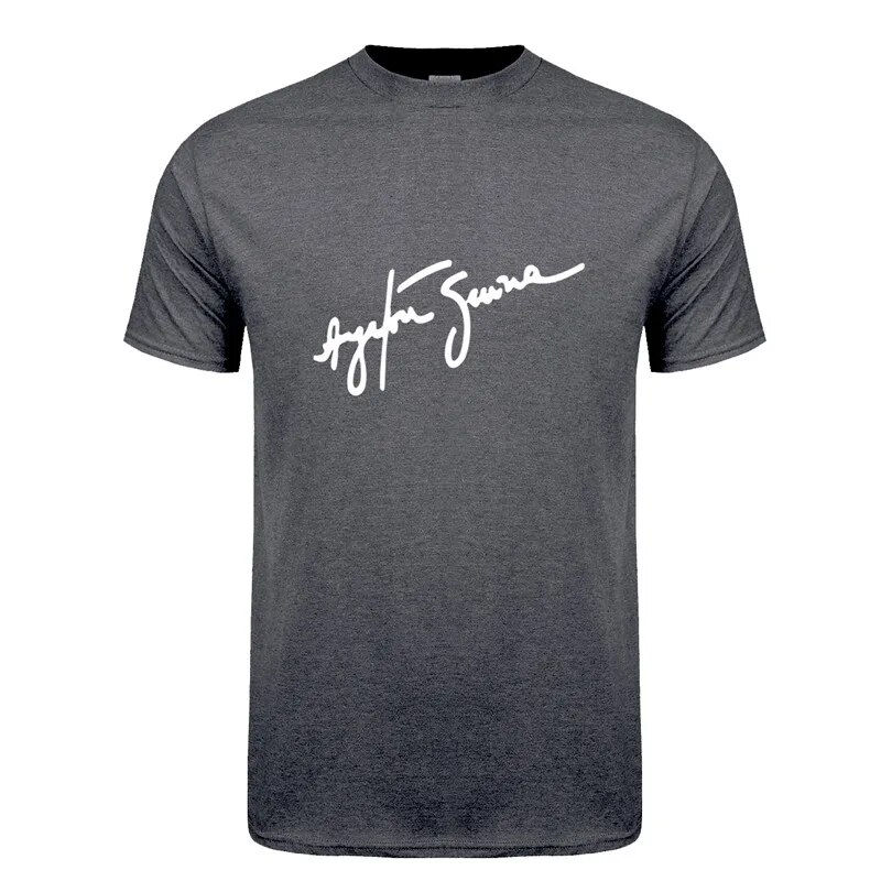Thumbnail: New Hero Ayrton Senna Short Sleeve Cotton T-shirts Funny Cool Man Tshirt