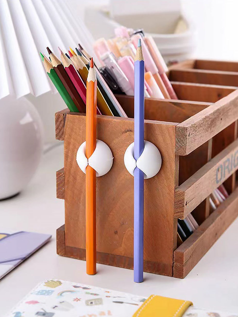 Thumbnail: 3pcs Desktop Cable Organizer Clips For Data/earphone/charging Cable Management,