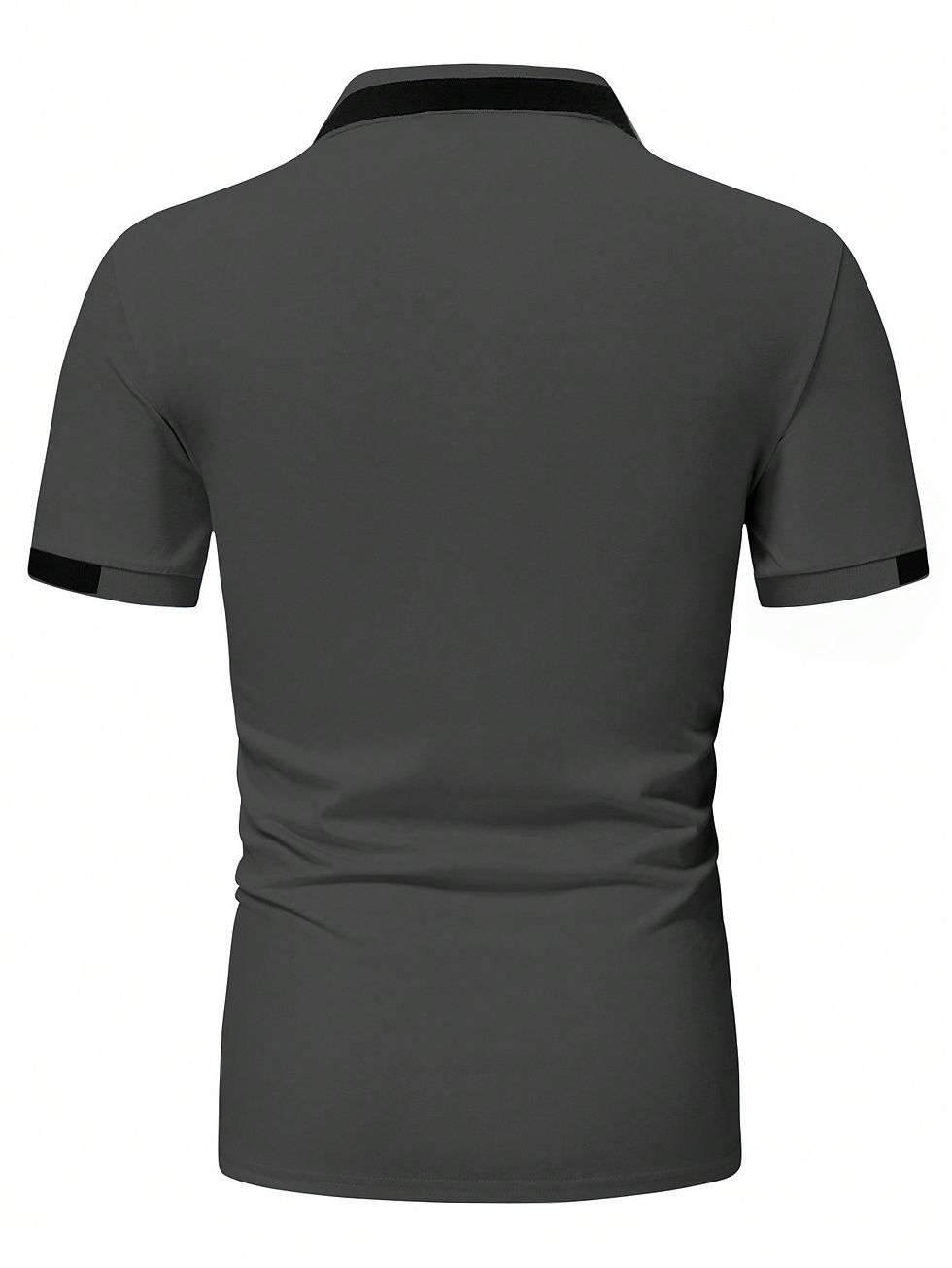 Thumbnail: Manfinity Men Contrast Trim Polo Shirt