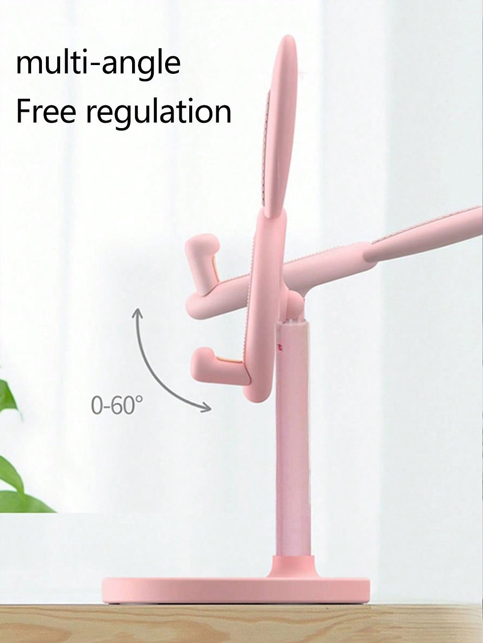 Thumbnail: 1pc Multi-Functional Rabbit Stand, Cartoon Desktop Phone & Tablet Holder With A